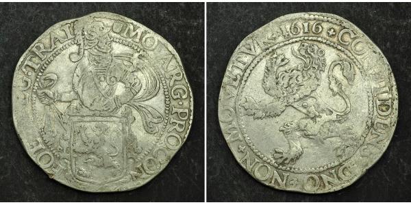 1 Daalder Королівство Голландія (1806 - 1810) / Королівство Нідерланди (1815 - ) Срібло 