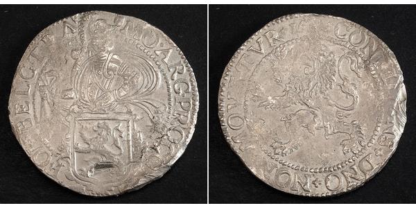 1 Daalder Королівство Голландія (1806 - 1810) / Королівство Нідерланди (1815 - ) Срібло 