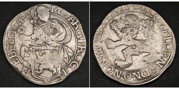 1 Daalder Королівство Голландія (1806 - 1810) / Королівство Нідерланди (1815 - ) Срібло 