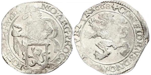 1 Daalder Королівство Голландія (1806 - 1810) / Королівство Нідерланди (1815 - ) Срібло 