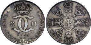 1 Daler Svezia Argento 