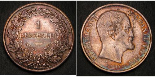 1 Daler Denmark Silver 