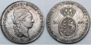 1 Daler / 1 Speciedaler Denmark-Norway (1536-1814) Silver Christian VIII of Denmark (1786 - 1848)