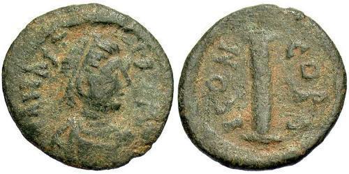 1 Decanummium Imperio bizantino (330-1453) Bronce Anastasio I (430-518)