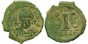 1 Decanummium Byzantine Empire (330-1453) Bronze Justin II (520-578)