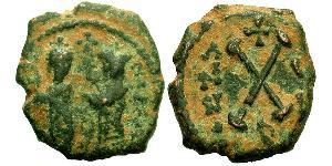 1 Decanummium Byzantinisches Reich (330-1453) Bronze Phocas(?-610)