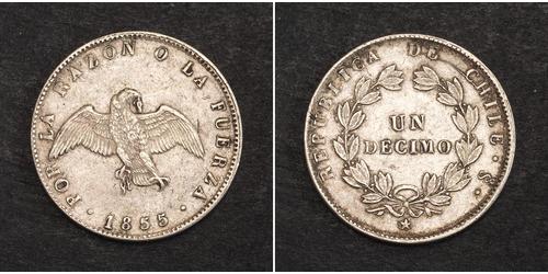1 Decimo Chile Plata 