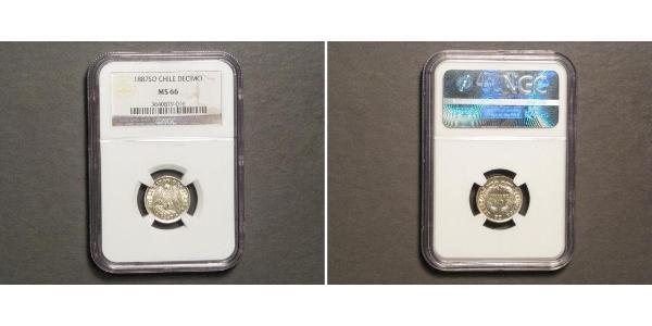 1 Decimo Chile Plata 