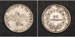 1 Decimo Chile Silber 
