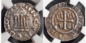 1  Denar Saint-Empire romain germanique (962-1806) Argent 