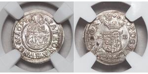 1  Denar Угорщина Срібло Леопольд I Габсбург(1640-1705)