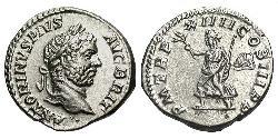 1 Denario Impero romano (27BC-395) Argento Caracalla (188-217)