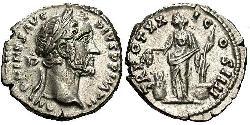 1 Denario Impero romano (27BC-395) Argento Antonino Pio  (86-161)