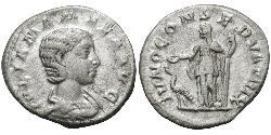 1 Denario Impero romano (27BC-395) Argento Julia Avita Mamaea (180-235)