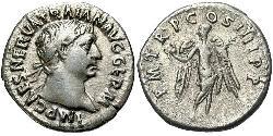 1 Denario Impero romano (27BC-395) Argento Traiano (53-117)