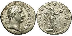1 Denario Impero romano (27BC-395) Argento Traiano (53-117)