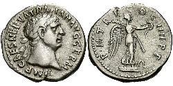 1 Denario Impero romano (27BC-395) Argento Traiano (53-117)