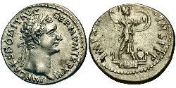 1 Denario Impero romano (27BC-395) Argento Domiziano (51-96)