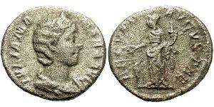 1 Denario Impero romano (27BC-395) Argento Julia Avita Mamaea (180-235)