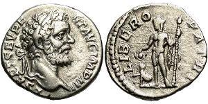 1 Denario Impero romano (27BC-395) Argento Settimio Severo (145- 211)