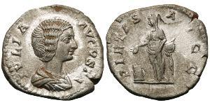 1 Denario Impero romano (27BC-395) Argento Giulia Domna (?-217)