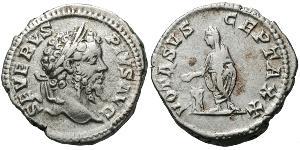 1 Denario Impero romano (27BC-395) Argento Settimio Severo (145- 211)