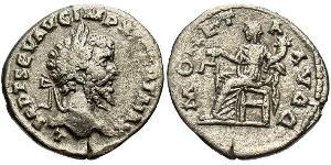 1 Denario Impero romano (27BC-395) Argento Settimio Severo (145- 211)