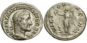 1 Denario Impero romano (27BC-395) Argento Massimino I (173-238)