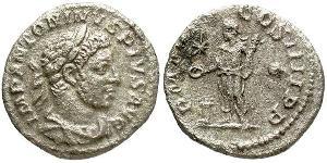 1 Denario Impero romano (27BC-395) Argento Eliogabalo (203-222)