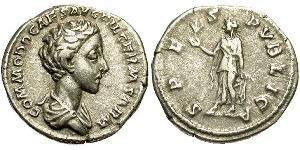 1 Denario Impero romano (27BC-395) Argento Commodo (161-192)