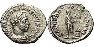 1 Denario Impero romano (27BC-395) Argento Eliogabalo (203-222)