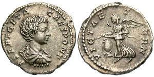 1 Denario Impero romano (27BC-395) Argento Geta (189-211)