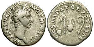 1 Denario Impero romano (27BC-395) Argento Nerva (30- 98)