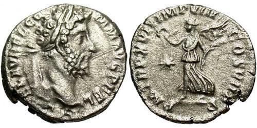 1 Denario Impero romano (27BC-395) Argento Commodo (161-192)