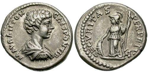 1 Denario Impero romano (27BC-395) Argento Caracalla (188-217)