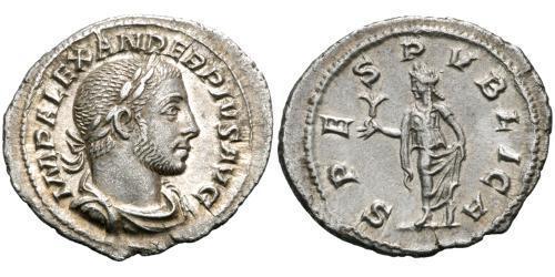 1 Denario Impero romano (27BC-395) Argento Severus Alexander (208-235)