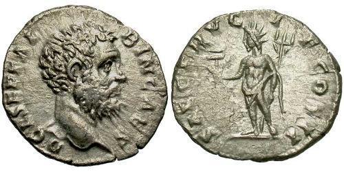 1 Denario Impero romano (27BC-395) Argento Clodio Albino (150-197)