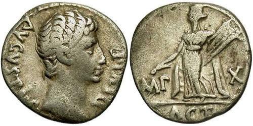 1 Denario Impero romano (27BC-395) Argento Augustus (63BC- 14) 