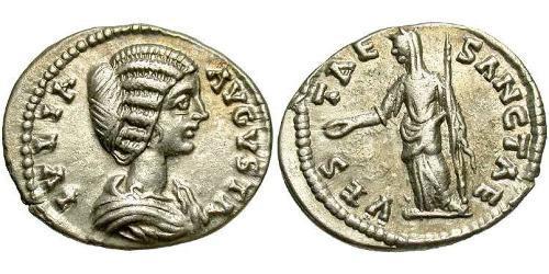1 Denario Impero romano (27BC-395) Argento Giulia Domna (?-217)