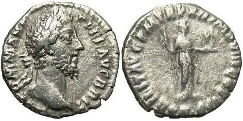 1 Denario Impero romano (27BC-395) Argento Commodo (161-192)