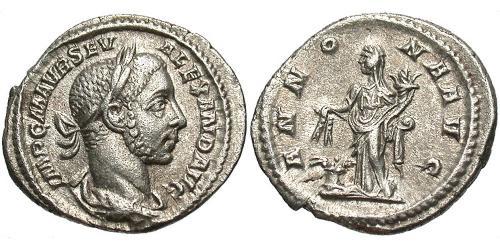 1 Denario Impero romano (27BC-395) Argento Severus Alexander (208-235)
