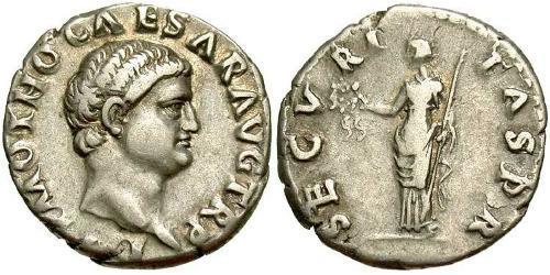 1 Denario Impero romano (27BC-395) Argento Otone (32-69)