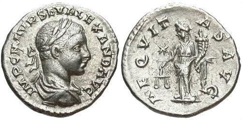 1 Denario Impero romano (27BC-395) Argento Severus Alexander (208-235)