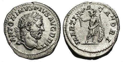 1 Denario Impero romano (27BC-395) Argento Caracalla (188-217)