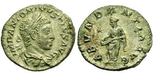 1 Denario Impero romano (27BC-395) Argento Eliogabalo (203-222)