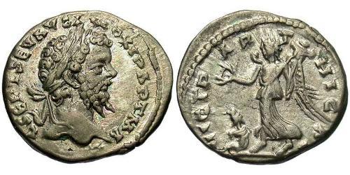 1 Denario Impero romano (27BC-395) Argento Settimio Severo (145- 211)