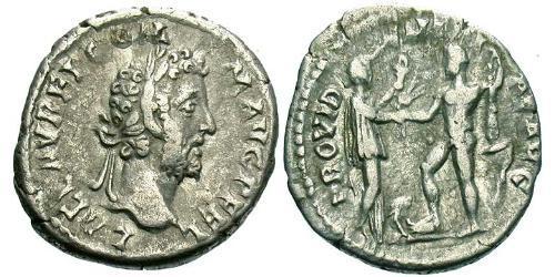 1 Denario Impero romano (27BC-395) Argento Commodo (161-192)
