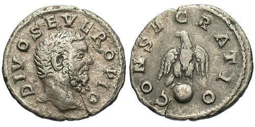 1 Denario Impero romano (27BC-395) Argento Settimio Severo (145- 211)