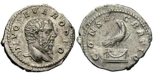 1 Denario Impero romano (27BC-395) Argento Settimio Severo (145- 211)