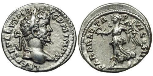 1 Denario Impero romano (27BC-395) Argento Settimio Severo (145- 211)